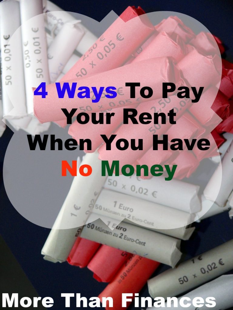 4 Ways To Pay Your Rent When You Have No Money More Than FinancesMore