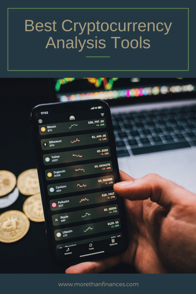 Best cryptocurrency analysis tools more than finances